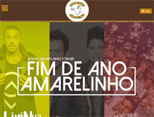 Tablet Screenshot of amarelinho.com.br